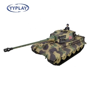 Modèle de <span class=keywords><strong>char</strong></span> lourd allemand Tiger King Henschel (TIGER II) à l'échelle <span class=keywords><strong>1</strong></span>:16, 3888A, 2,4 GHz, <span class=keywords><strong>char</strong></span> télécommandé IR+BB, jouets, loisirs, cadeaux - Product Image 2