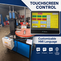 Máquina Profesional para Laminar Conos de Chapa Metálica, Máquina Hidráulica de Tipo Disco para Conformado Cónico en Fabricación de Metales