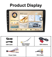 Autoradio Android 13 T55, écran IPS 1280*720, 4+64 Go, DSP, GPS, Carplay sans fil, Android Auto, Stéréo de voiture, Fournisseur d'usine OEM ODM