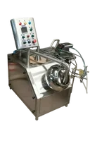 Machine de revêtement électrique automatique industrielle en acier inoxydable pour tablettes, chocolat, noix, papier d'aluminium, bois, plastique, micron, Inde, alimentaire