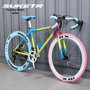 Bicicleta de <span class=keywords><strong>carretera</strong></span> de 26 pulgadas y 6 velocidades barata Equilibrio híbrido Trek Mini Spinning City Motar deporte montaña grava Pit Fat Quad Road Dirt Bike - Product Image 4