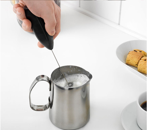 Großhandel Handgehaltener Elektrischer Milchaufschäumer Latte Batteriebetriebener Handmilchaufschäumer - Product Image 5