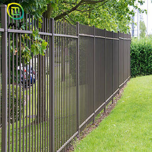 鋼製フェンシングソリューションでセキュリティを強化して保護ドライブウェイゲート亜鉛 & ステンレス鋼を備えたレールフェンス - Product Image 5