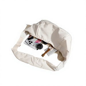 CAKJVG 2024 Nouveau <span class=keywords><strong>sac</strong></span> à bandoulière en nylon avec fermeture éclair, doublure en polyester - Léger, polyvalent, grande capacité pour femmes et hommes - Product Image 4