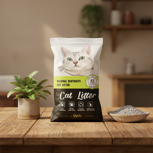 Areia Sanitária de Bentonita em Bolas de Aglomeração Forte - Product Image 1