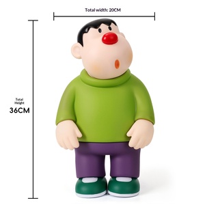 เครื่องประดับรูปปั้นเสือและดินสอสีพีวีซีขนาดใหญ่ขายส่ง - Product Image 6