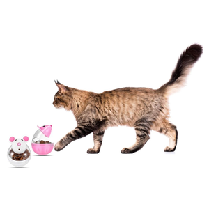 D09 C&Q OEM Juguete Ecológico Clásico de Ante con Equilibrio Invertido para Mascotas, Juguete Interactivo Automático Inteligente de Entrenamiento con TPR y EVA - Product Image 3
