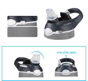 450/580/750/100ml 32oz Tritan BPA brocca d'acqua gratuita gallone di plastica borraccia d'acqua per Fitness palestra sport con tiraggio - Product Image 5