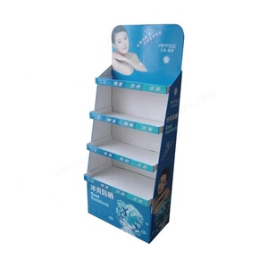 Exhibidores de Cartón Personalizados para <span class=keywords><strong>Piso</strong></span>, Exhibidores de Cartón Corrugado para Cosméticos de Supermercado, Exhibidores de Papel Independientes - Product Image 3
