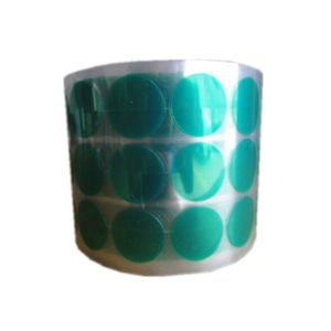 เทปกาวโพลีเอสเตอร์ PET สีเขียวสำหรับงานพ่นสีฝุ่น แบบกำหนดเอง ตัดตามรูปทรง ทนความร้อนสูง - Product Image 3