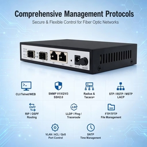 2026 Neu Heißer 10GE(SFP+) Uplink V1600GS-R Vsol Lüfterloser One-Port 1:128 Single-PON Port Mini GPON OLT - Product Image 2
