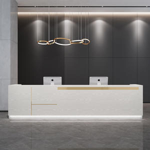 सामने डेस्क रिसेप्शन डेस्क नाई की दुकान खजांची काउंटर सौंदर्य सैलून बार होटल होटल काउंटर - Product Image 6