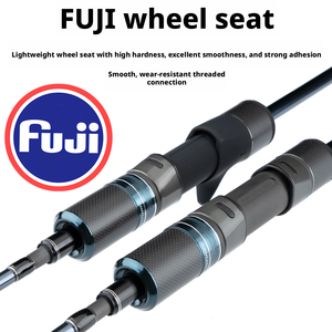 Canne à pêche en mer légère à action rigide 1,93 m avec anneaux Fuji complets, canne à pêche embarquée pour la pêche en haute mer depuis petit <span class=keywords><strong>bateau</strong></span>, slow jigging - Product Image 4