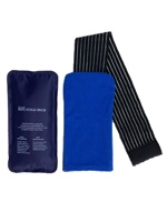 Grande Compresse Réutilisable Chaude/Froide en Gel pour le Dos et le Corps – Soulagement Efficace de la Douleur dues aux Blessures et aux Gonflements – Tissu en Nylon Doux