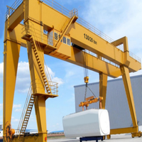 Grue à portique à double poutre anti-oscillation, portée 28 m, levée 12 m, placement précis de la charge