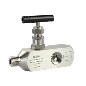 Válvulas Manifold Hikelok de Alta Presión (6000 psi), Acero Inoxidable, Puerto Único/Múltiple, <span class=keywords><strong>1</strong></span>/2'' 3/4'' NPT BSP, Válvula de Manómetro de 2 Vías - Product Image 6