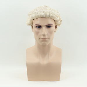 Yimaneili วิกผมทนายทนายของศาลอังกฤษแบบดั้งเดิมทำด้วยมือ - Product Image 1