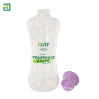 OEM/ODM Bouteille distributeur en plastique personnalisable Couvercle violet transparent Perles de rétention de parfum Bouchon à vis Détergent à lessive