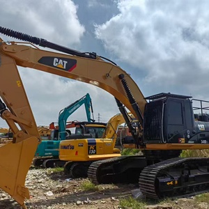 Pour excavatrice hydraulique diesel jaune de 40 tonnes 340D2L avec moteur Cummins, boîte de vitesses et PLC - Product Image 1