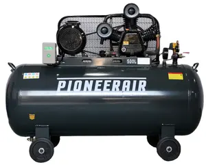 500L 10HP w3090 belt type air compressor