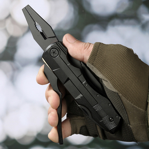 야외 모험 용 스위스 육군 칼 용 휴대용 스테인레스 스틸 다기능 야외 도구 세트 크로스 보더 폴딩 플라이어 - Product Image 6