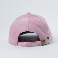 Venta al por mayor marco un sombrero de pana 100% algodón personalizado 5 paneles gorra de alta calidad 5 paneles gorra personalizada con logotipos bordados