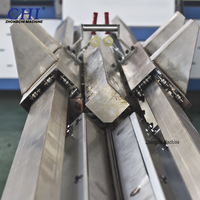 Machine automatique de formage de joints pour conduits CVC en acier inoxydable, tôle galvanisée et aluminium