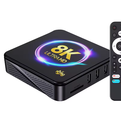 Global Smart TV Box Android 14 4K HDR BT 5.0 WiFi 6 Multi-Language Support Box