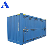 Conteneur maritime ACE de 20 pieds à porte latérale en acier, double battant et à ouverture latérale assistée par vérin à gaz, type High Cube de 20 pieds