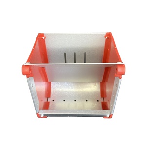 Wholesale 12mm Metal and Plastic Rabbit Feeders For Rabbit Chicken Cage Feeder Box