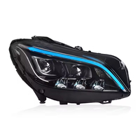 Nouveau phare LED DRL 12V pour Mercedes CLS W218 2012-2017 avec clignotant séquentiel et lentille de projecteur