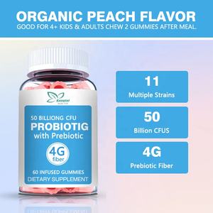 Kadın ve erkek için yararlı C vitamini formülü ile en kaliteli probiyotik Gummies ruh halinizi doğal sakızlı şeker geliştirmek - Product Image 3