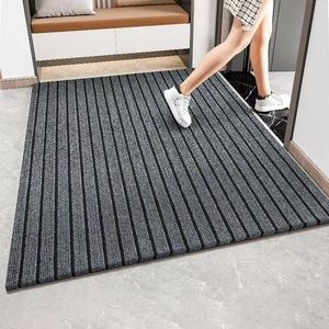 Hiện Đại Gân Nhà Bếp Thương Mại Mat Máy Làm Khu Vực Thảm Đặt Trong Polyvinyl Polyester Cao Su Thảm Từ Cho Walmart - Product Image 1