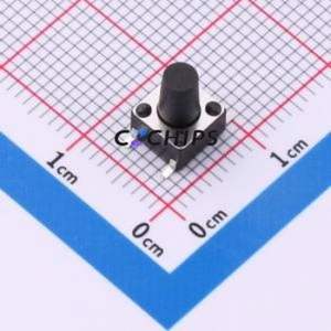 J4B0853110 Tactile Switch SMD-4P,6x6mm Switch Single Pole Single Throw Round Button 2.6N 6mm - Product Image 1