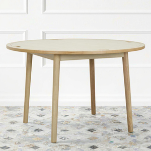 La Mesa Redonda hecha de madera maciza se puede colocar en comedores, apartamentos y hoteles - Product Image 5