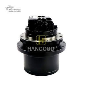 Hangood Piezas de Maquinaria de Construcción TM09 Motor de Traslación con Caja de Cambios 201-60-5110 para Excavadoras PC60 CAT307 CAT308 - Product Image 1