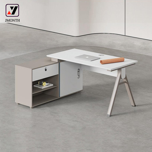 Escritorio de personal moderno de gama alta para una sola persona, muebles de oficina de extremo alto, estación de trabajo, escritorios de computadora para 1 persona - Product Image 1