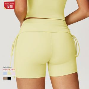 ז 'ואנג מותניים גבוה נשים Pilates יוגה המותניים אלסטי ספנדקס/ניילון מהיר יבש באורך מלא - Product Image 2