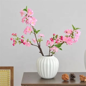 Rama de Flores de Cerezo Artificial de Alta Calidad en Color Blanco y Rosa para Decoración de Bodas, Fiestas y Centros de Mesa - Product Image 3