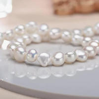 Bracelet de perles baroques blanches cultivées en eau douce de style rétro pour bijoux de mariage