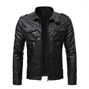 Chaqueta de Motocicleta Transpirable Personalizada para Hombre, Teñida en Color Liso, Poliéster/Algodón, Talla Grande - Product Image 1