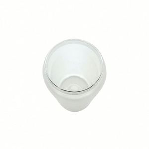 Vaso de Vidrio Esmerilado de 16 oz con Tapa de Bambú, para Sublimación, Color Degradado, para Cerveza o Agua - Product Image 3
