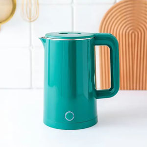 กาต้มน้ำไฟฟ้าสแตนเลสสองชั้น 1500 วัตต์ ต้มน้ำเร็ว ไม่ร้อนมือ ไร้สาย ใช้งานง่าย สำหรับใช้ในบ้าน ครัว และโรงแรม - Product Image 5