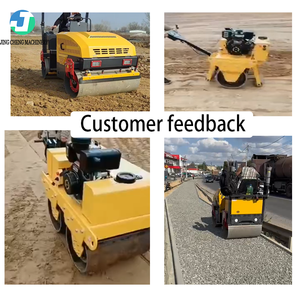 सड़क रोलर मशीन निर्माण के लिए सड़क रोलर मशीन पर डबल ड्रम मिनी कंपन सड़क रोलर की सवारी - Product Image 2