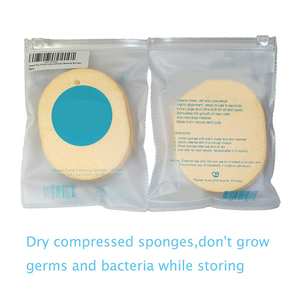 Hot người bán bột giấy gỗ <span class=keywords><strong>Cellulose</strong></span> miếng bọt biển nhà máy bán hàng trực tiếp hình trái tim miếng bọt biển Puff bán buôn Facial trang điểm miếng bọt biển - Product Image 5