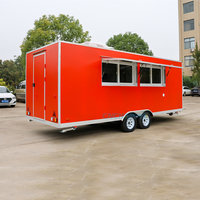 Chammp Usa Dot Coffees Food Van Bbq Food Cart Mobile Car Ice Cream Pizza Food Truck Trailer With Full Kitchen
