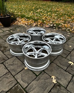 Mingyue Juego de 2 Ruedas Forjadas de <span class=keywords><strong>19</strong></span> y 20 Pulgadas, Cromadas, Cóncavas y Profundas, para Automóviles de Pasajeros <span class=keywords><strong>BMW</strong></span> Serie 3 4 5 M2 M3 <span class=keywords><strong>E46</strong></span> F30 Audi RS4 RS6 - Product Image 4