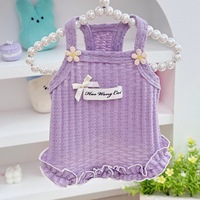 Vêtements pour animaux de compagnie en gros, nouveaux modèles coréens, chemises et robes pour chiens, vêtements mignons pour chats et chiens