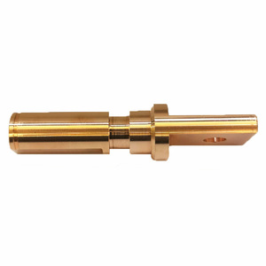 Sensor de piezas metálicas mecanizadas en 3D de cuatro ejes personalizado de fábrica para fresado y torneado de cobre y latón, modelo 130 - Product Image 5