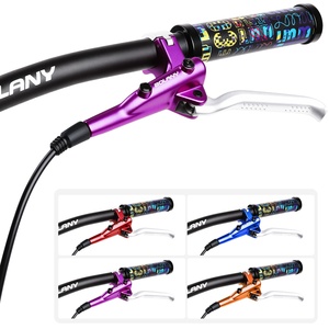 Frein à disque hydraulique intégré super léger BOLANY pour VTT, frein à huile à double piston, étrier hydraulique intégré, dissipation <span class=keywords><strong>de</strong></span> chaleur, plaquettes <span class=keywords><strong>de</strong></span> frein - Product Image 2